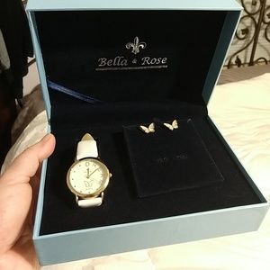Watch and earrings set, gorgeous!